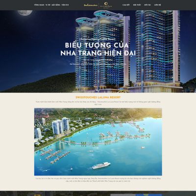 Mẫu website bất động sản 12