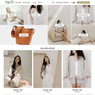 Mẫu website thời trang 04