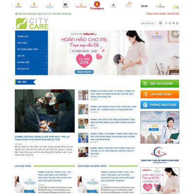Mẫu website tin tức 04