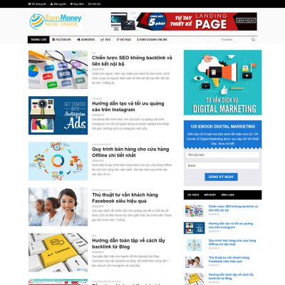 Mẫu website tin tức 05