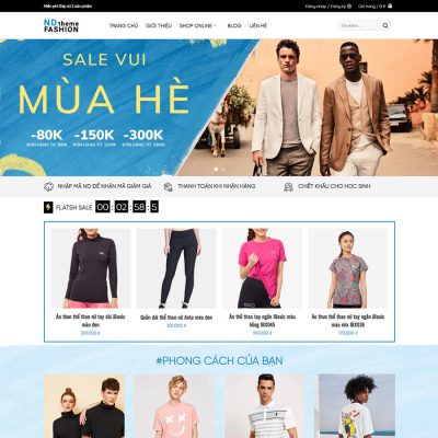 Mẫu website thời trang 05