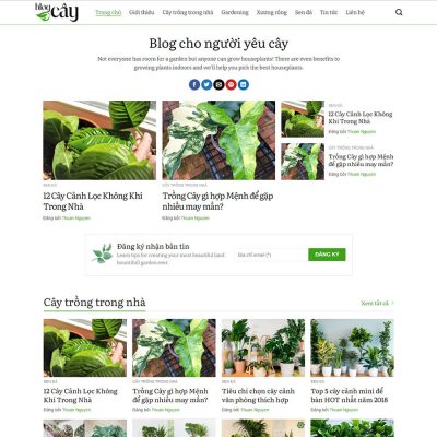 Mẫu website tin tức 18