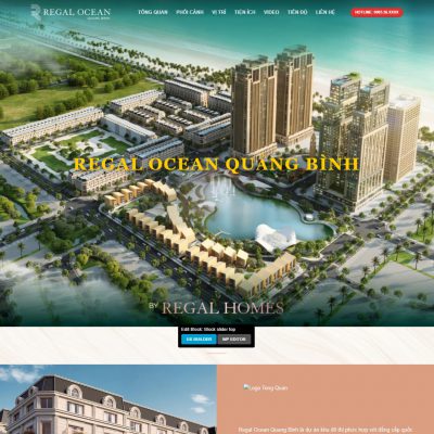 Mẫu landing page bất động sản 64