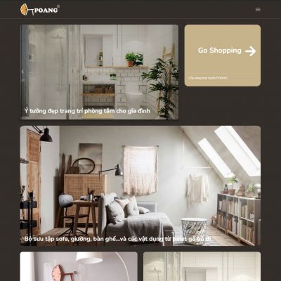 Mẫu website nội thất 39