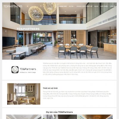 Mẫu website nội thất 41