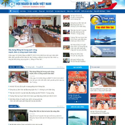 Mẫu website tin tức 26