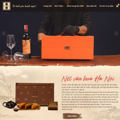 Mẫu website bán bánh trung thu 02