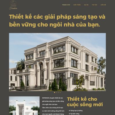 Mẫu website nội thất 42