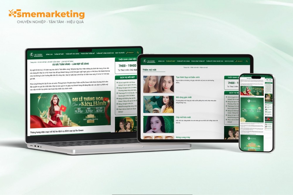 Regreen Group - Dịch vụ thẩm mỹ chuyên sâu